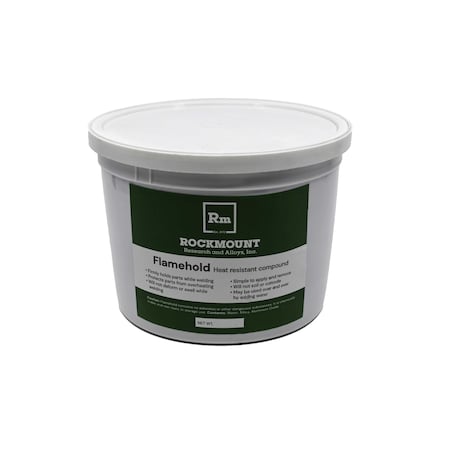 Rockmount Research And Alloys Flamehold, heat resistant welding compound, 5lb container 9080